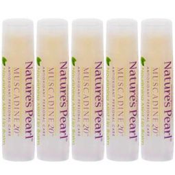 Nature’s Pearl® Muscadine 20 Nourishing Mint Lip Balm 5pk