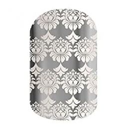 Silver Satin- Nail Wrap
