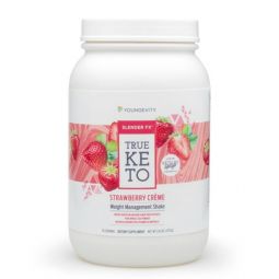 Slender FX™ True Keto Strawberry Créme Shake - 30 Servings