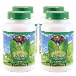 Ultimate Enzymes®- 120 capsules (4 Pack)